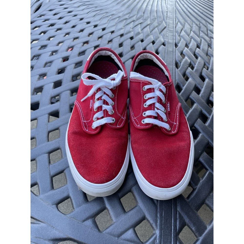 VANS Chima Ferguson Pro Skate Off The Wall Men's Size 10 Red Sneakers - Picture 6 of 7